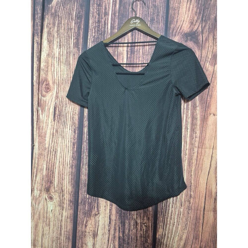 Nike T-Shirt Women XS Black Vented Lightweight Running Breathe Gym Athletic - Picture 2 of 7